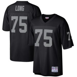 Howie Long Las Vegas Raiders Mitchell & Ness Retired Player Legacy Replica Jersey - Black- 49Native