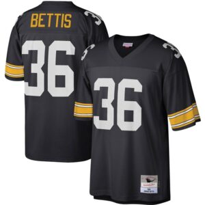 Jerome Bettis Pittsburgh Steelers Mitchell & Ness Legacy Replica Jersey - Black- 49Native