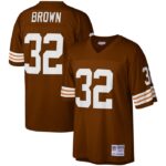 Jim Brown Cleveland Browns Mitchell & Ness Legacy Replica Jersey - Brown- 49Native