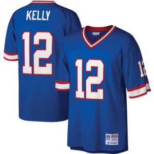 Jim Kelly Buffalo Bills Mitchell & Ness Legacy Replica Jersey - Royal- 49Native