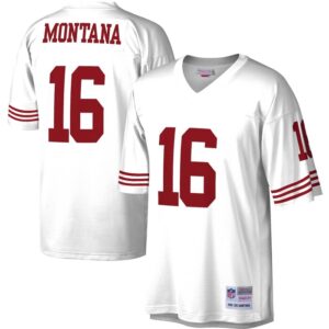 Joe Montana San Francisco 49ers Mitchell & Ness Legacy Replica Jersey - White- 49Native