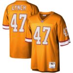 John Lynch Tampa Bay Buccaneers Mitchell & Ness Big & Tall 1995 Legacy Retired Player Jersey - Orange- 49Native