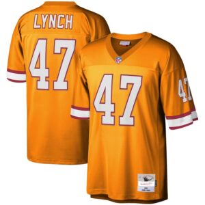 John Lynch Tampa Bay Buccaneers Mitchell & Ness Big & Tall 1995 Legacy Retired Player Jersey - Orange- 49Native