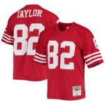 John Taylor San Francisco 49ers Mitchell & Ness Legacy Replica Jersey - Scarlet- 49Native