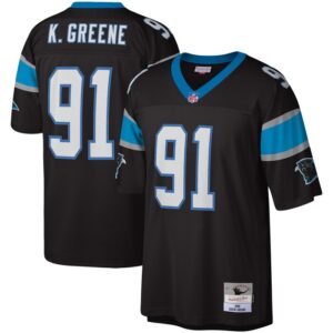 Kevin Greene Carolina Panthers Mitchell & Ness Legacy Replica Jersey - Black- 49Native