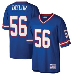 Lawrence Taylor New York Giants Mitchell & Ness Big & Tall 1986 Retired Player Replica Jersey - Royal- 49Native
