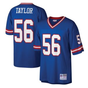 Lawrence Taylor New York Giants Mitchell & Ness Legacy Replica Jersey - Royal- 49Native