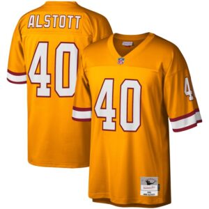 Mike Alstott Tampa Bay Buccaneers Mitchell & Ness Legacy Replica Jersey - Orange- 49Native