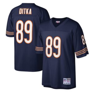 Mike Ditka Chicago Bears Mitchell & Ness Legacy Replica Jersey - Navy- 49Native