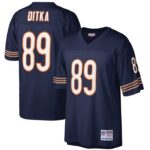 Mike Ditka Chicago Bears Mitchell & Ness Retired Player Legacy Replica Jersey - Navy- 49Native