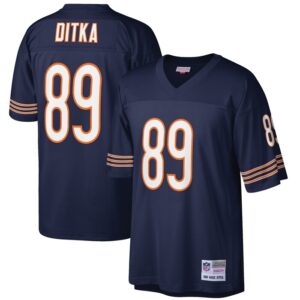 Mike Ditka Chicago Bears Mitchell & Ness Retired Player Legacy Replica Jersey - Navy- 49Native