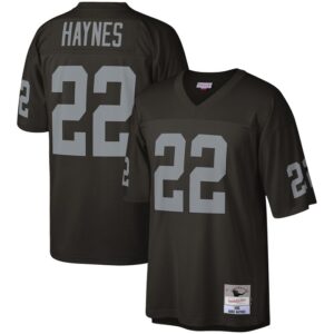 Mike Haynes Las Vegas Raiders Mitchell & Ness Legacy Replica Jersey - Black- 49Native