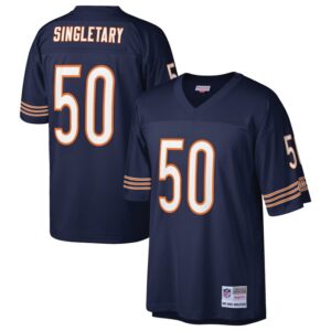 Mike Singletary Chicago Bears Mitchell & Ness Retired Player Legacy Replica Jersey - Navy- 49Native