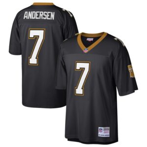 Morten Andersen New Orleans Saints Mitchell & Ness Retired Player Legacy Replica Jersey - Black- 49Native