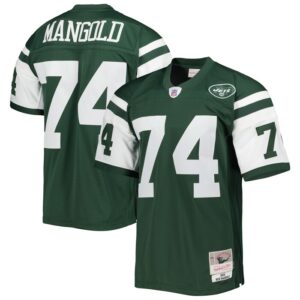 Nick Mangold New York Jets Mitchell & Ness Legacy Replica Jersey - Green- 49Native
