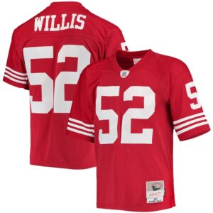 Patrick Willis San Francisco 49ers Mitchell & Ness Legacy Replica Jersey - Scarlet- 49Native