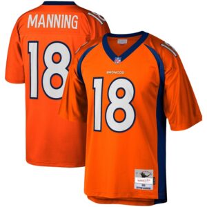 Peyton Manning Denver Broncos Mitchell & Ness Legacy Replica Jersey - Orange- 49Native