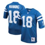 Peyton Manning Indianapolis Colts 1998 Mitchell & Ness Authentic Throwback Retired Player Jersey - Royal- 49Native