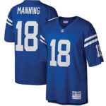 Peyton Manning Indianapolis Colts Mitchell & Ness Big & Tall 1998 Retired Player Replica Jersey - Royal- 49Native