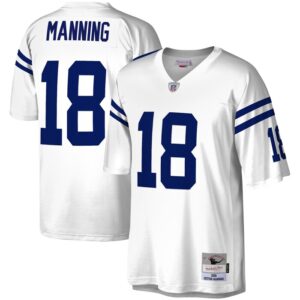 Peyton Manning Indianapolis Colts Mitchell & Ness Legacy Replica Jersey - White- 49Native