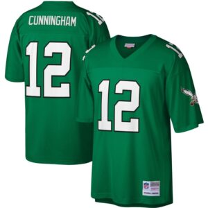 Randall Cunningham Philadelphia Eagles Mitchell & Ness Legacy Replica Jersey - Kelly Green- 49Native