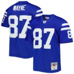 Reggie Wayne Indianapolis Colts Mitchell & Ness Legacy Replica Jersey - Royal- 49Native
