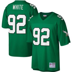 Reggie White Philadelphia Eagles Mitchell & Ness Legacy Replica Jersey - Kelly Green- 49Native