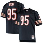 Richard Dent Chicago Bears Mitchell & Ness Big & Tall 1985 Retired Player Replica Jersey - Navy- 49Native