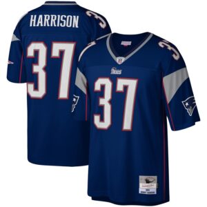 Rodney Harrison New England Patriots Mitchell & Ness Legacy Replica Jersey - Navy- 49Native