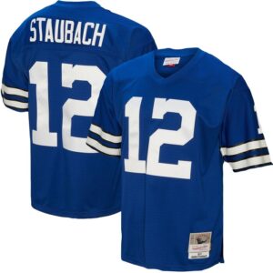Roger Staubach Dallas Cowboys Mitchell & Ness Legacy Replica Jersey - Royal- 49Native
