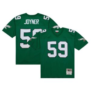 Seth Joyner Philadelphia Eagles Mitchell & Ness Legacy Replica Jersey - Kelly Green- 49Native