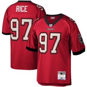 Simeon Rice Tampa Bay Buccaneers Mitchell & Ness Legacy Replica Jersey - Red- 49Native