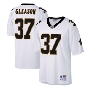 Steve Gleason New Orleans Saints Mitchell & Ness Big & Tall 2006 Retired Player Replica Jersey - White- 49Native