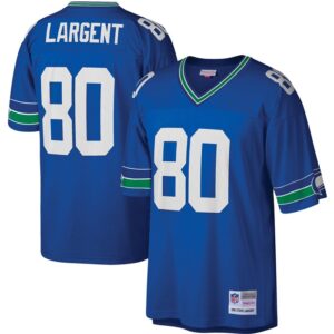Steve Largent Seattle Seahawks Mitchell & Ness Legacy Replica Jersey - Royal- 49Native