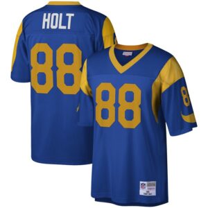 Torry Holt Los Angeles Rams Mitchell & Ness Legacy Replica Jersey - Royal- 49Native
