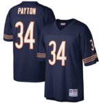 Walter Payton Chicago Bears Mitchell & Ness Big & Tall 1985 Retired Player Replica Jersey - Navy- 49Native