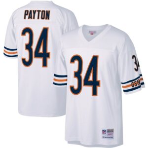 Walter Payton Chicago Bears Mitchell & Ness Legacy Replica Jersey - White- 49Native