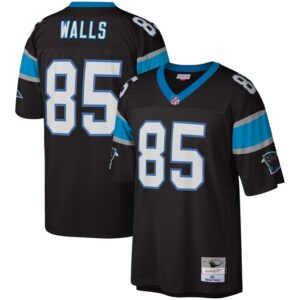 Wesley Walls Carolina Panthers Mitchell & Ness Legacy Replica Jersey - Black- 49Native