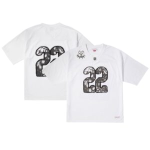 Mitchell & Ness NFL Por La Cultura x CHITO Limited Edition Jersey - White- 49Native