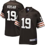 Bernie Kosar Cleveland Browns NFL Pro Line Retired Player Replica Jersey - Brown- 49Native