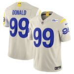 Aaron Donald Los Angeles Rams Nike Alternate Vapor F.U.S.E. Limited Jersey - Bone- 49Native