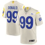 Aaron Donald Los Angeles Rams Nike Game Jersey - Bone- 49Native