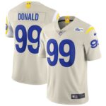 Aaron Donald Los Angeles Rams Nike Vapor Limited Jersey - Bone- 49Native