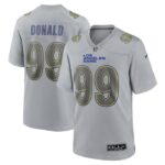 Aaron Donald Los Angeles Rams Nike Atmosphere Fashion Game Jersey - Gray- 49Native