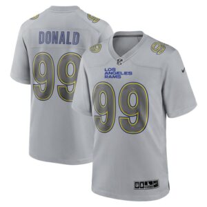 Aaron Donald Los Angeles Rams Nike Atmosphere Fashion Game Jersey - Gray- 49Native