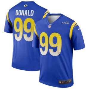 Aaron Donald Los Angeles Rams Nike Legend Jersey - Royal- 49Native