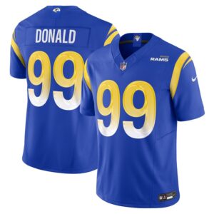 Aaron Donald Los Angeles Rams Nike Vapor F.U.S.E. Limited Jersey - Royal- 49Native