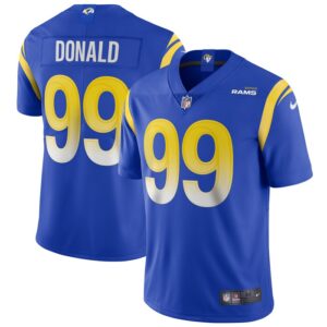 Aaron Donald Los Angeles Rams Nike Vapor Limited Jersey - Royal- 49Native
