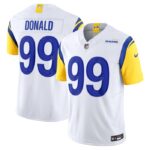 Aaron Donald Los Angeles Rams Nike Vapor F.U.S.E. Limited Jersey - White- 49Native