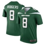 Aaron Rodgers New York Jets Nike Men's Legend Player Jersey - Gotham Green- 49Native
